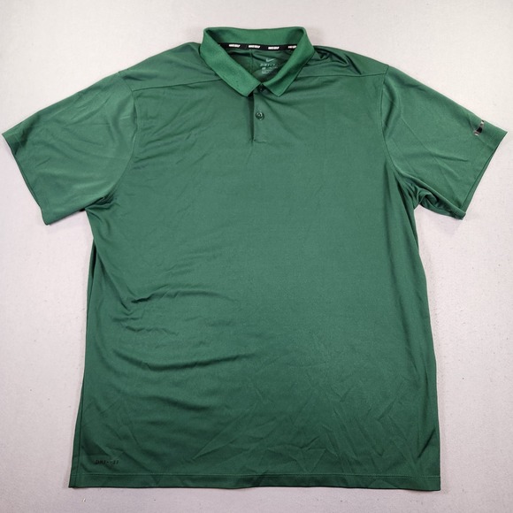 Nike Other - Nike Golf Mens XXL Polo Dri Fit Green Polyester